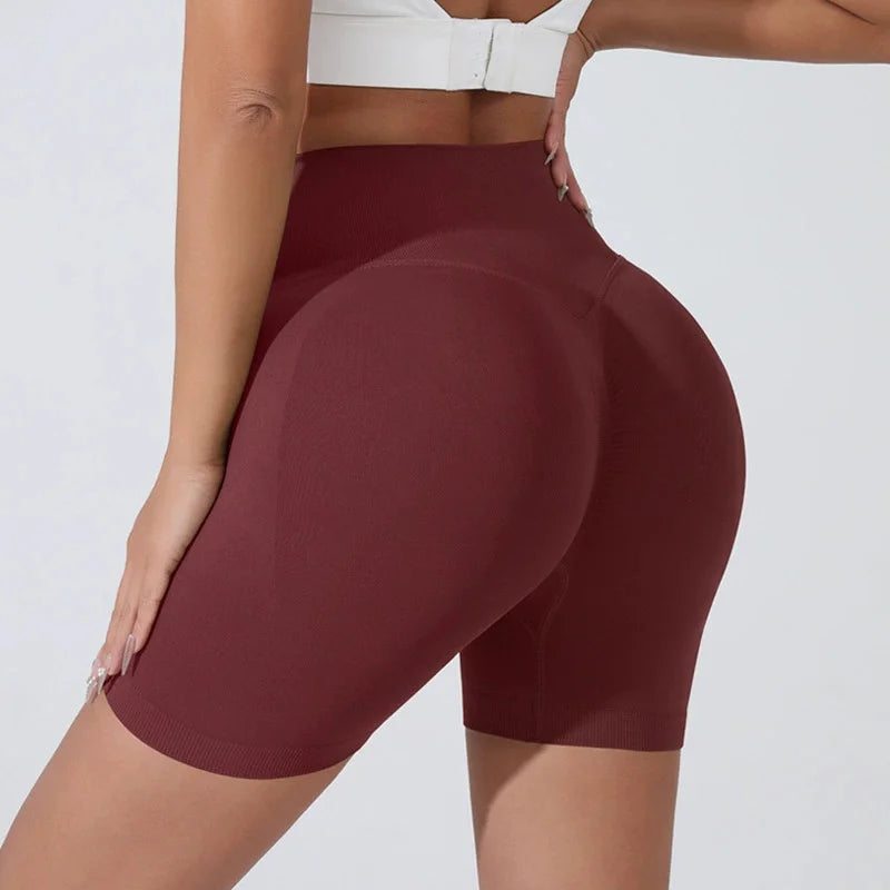 Women’s High-Waist Sculpting Sports Shorts