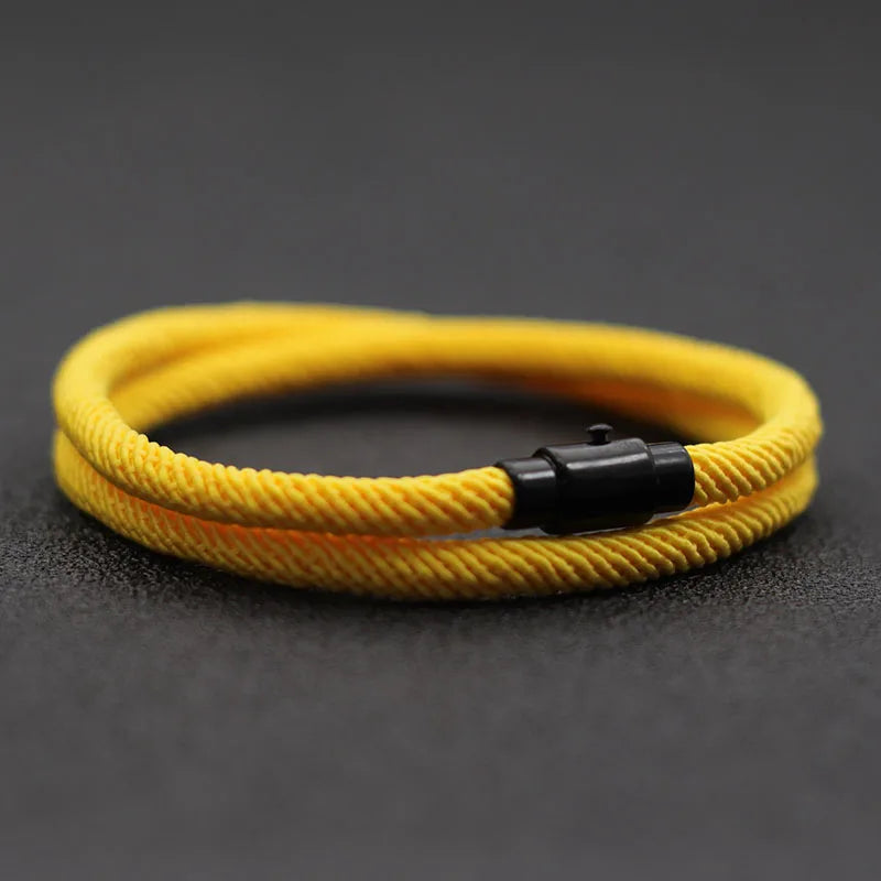Men’s Double Layer Rope Bracelet