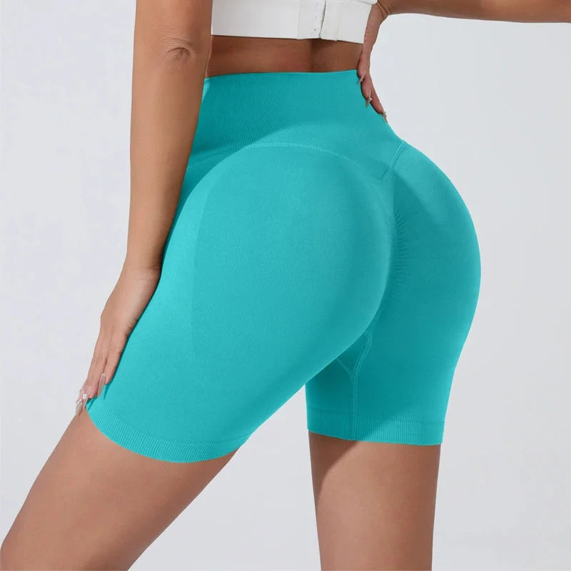 Women’s High-Waist Sculpting Sports Shorts
