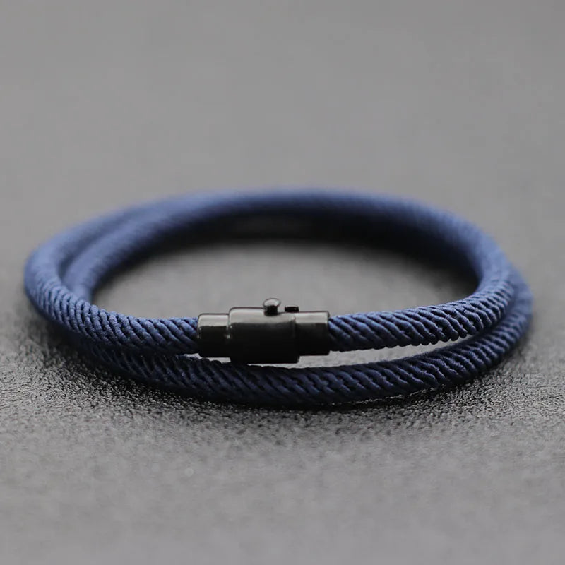 Men’s Double Layer Rope Bracelet