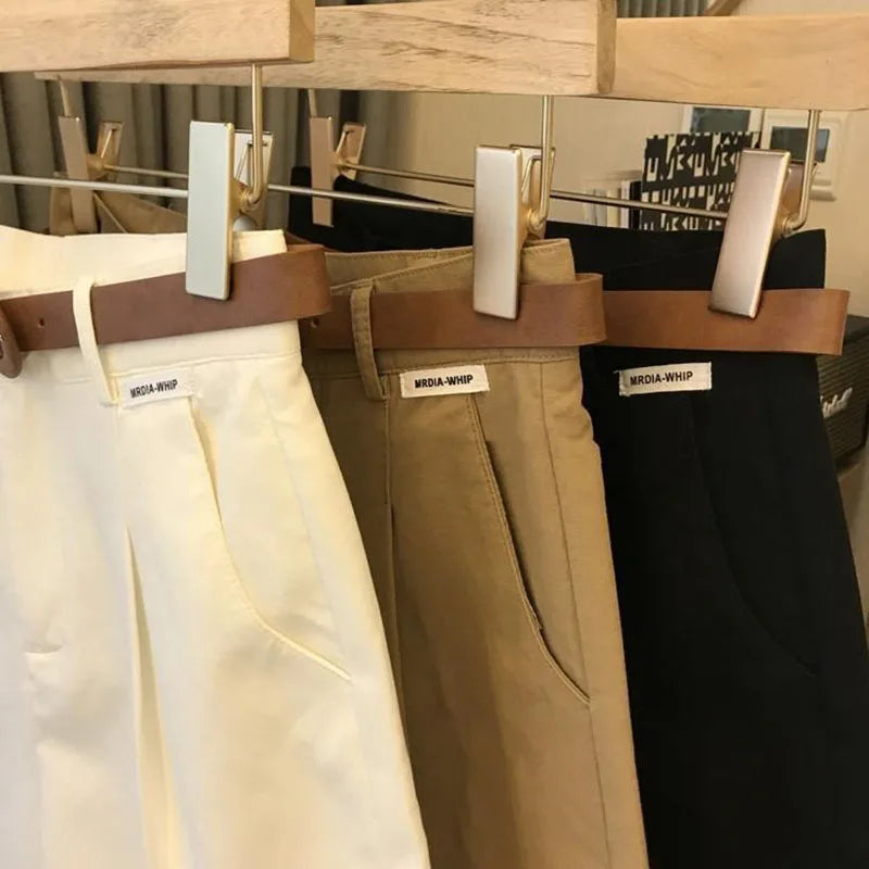 Women’s Wide-Leg Cotton Summer Shorts