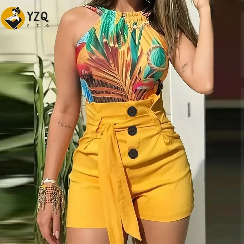 Tie Waist Shorts