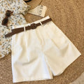 Women’s Wide-Leg Cotton Summer Shorts