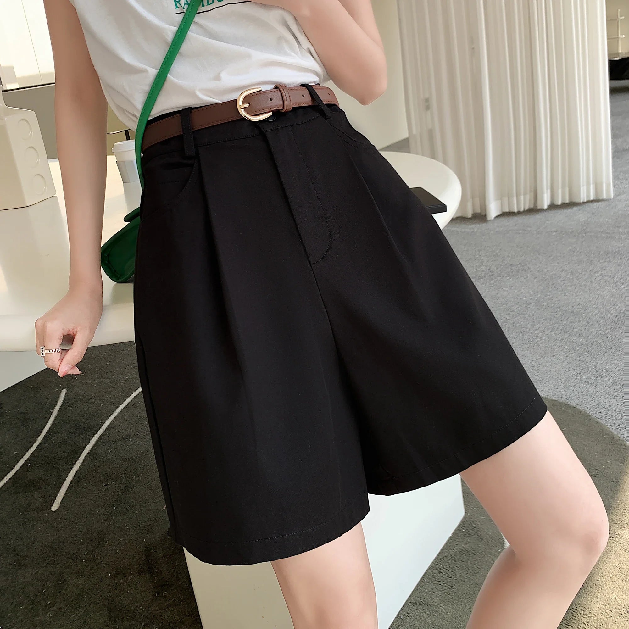 Women’s Loose Fit Cargo Summer Shorts