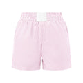 Women’s Striped High-Waist Lounge Shorts