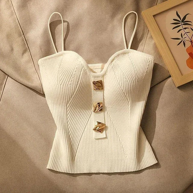 French Chic Cross Cami