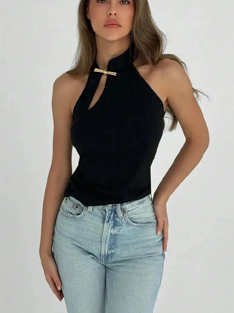 Cheongsam Buckle Cami