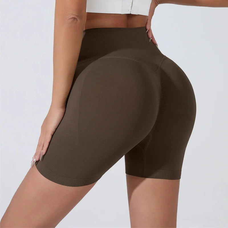 Women’s High-Waist Sculpting Sports Shorts
