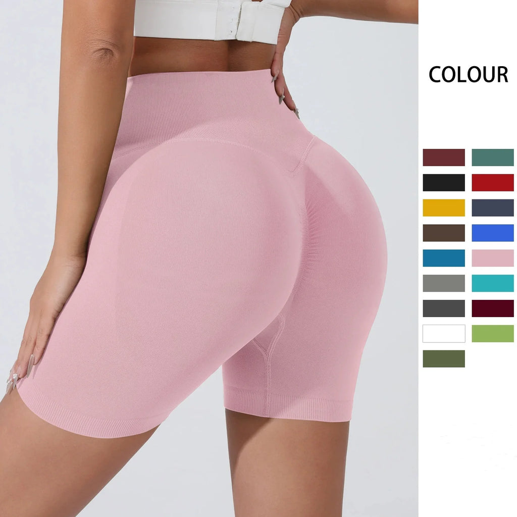Women’s High-Waist Sculpting Sports Shorts