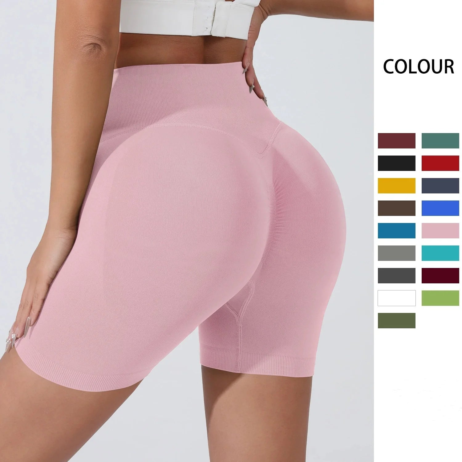Women’s High-Waist Sculpting Sports Shorts