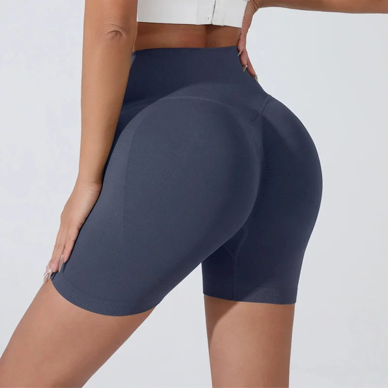 Women’s High-Waist Sculpting Sports Shorts