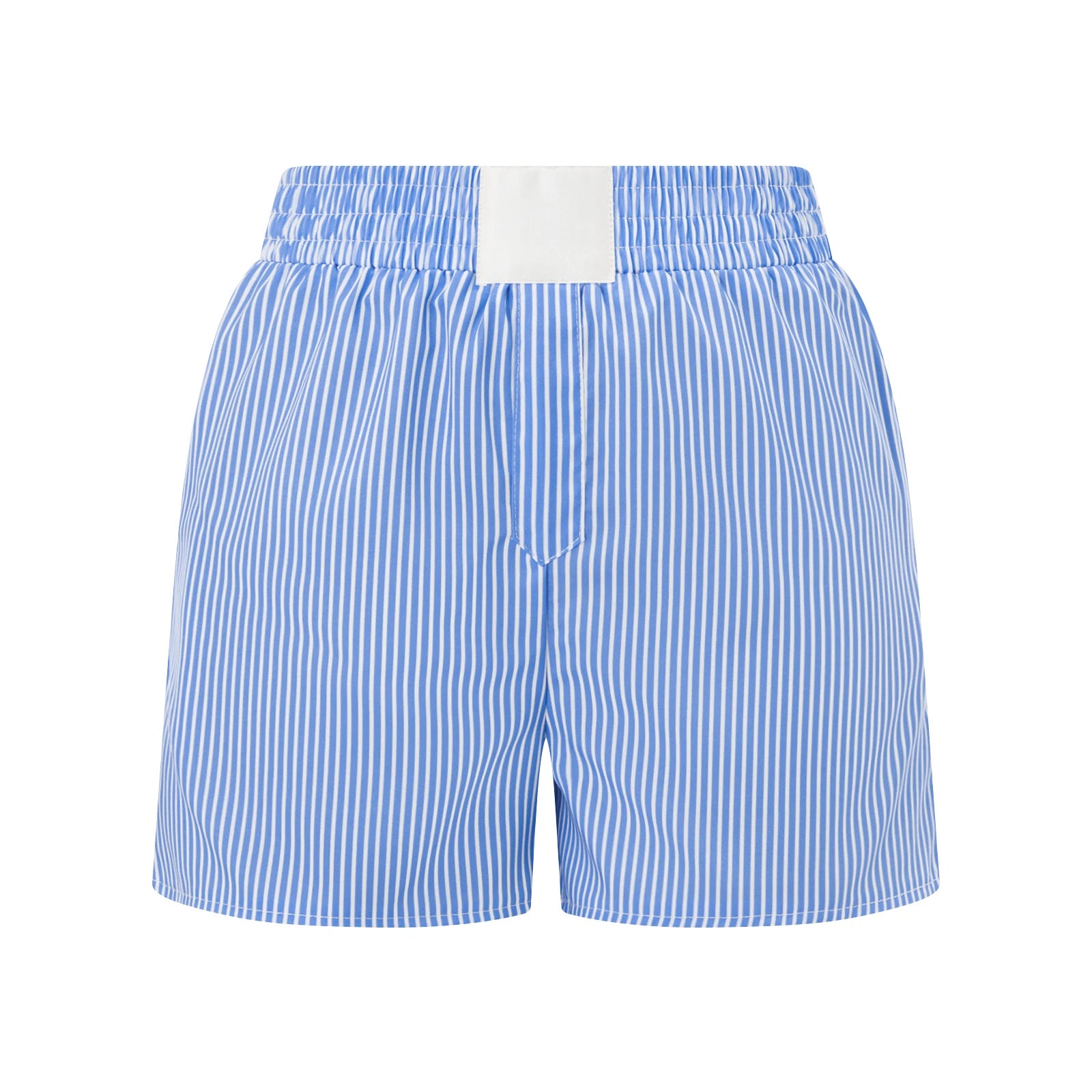 Women’s Striped High-Waist Lounge Shorts