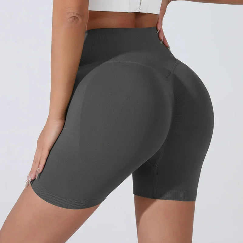 Women’s High-Waist Sculpting Sports Shorts