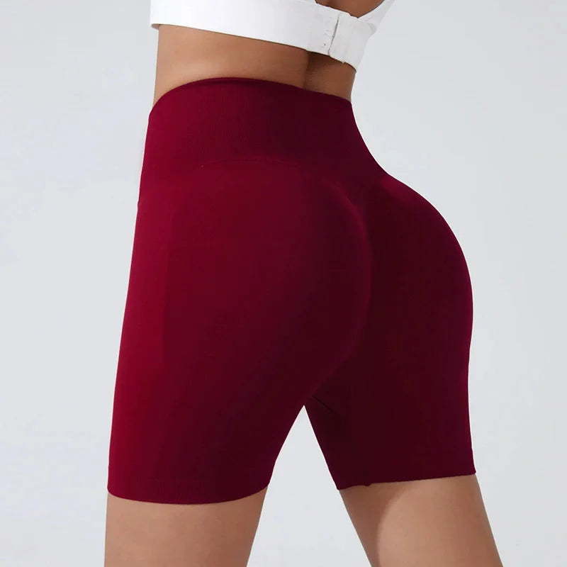 Women’s High-Waist Sculpting Sports Shorts