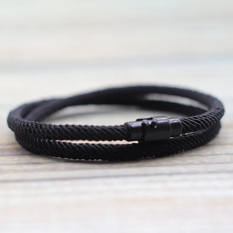 Men’s Double Layer Rope Bracelet
