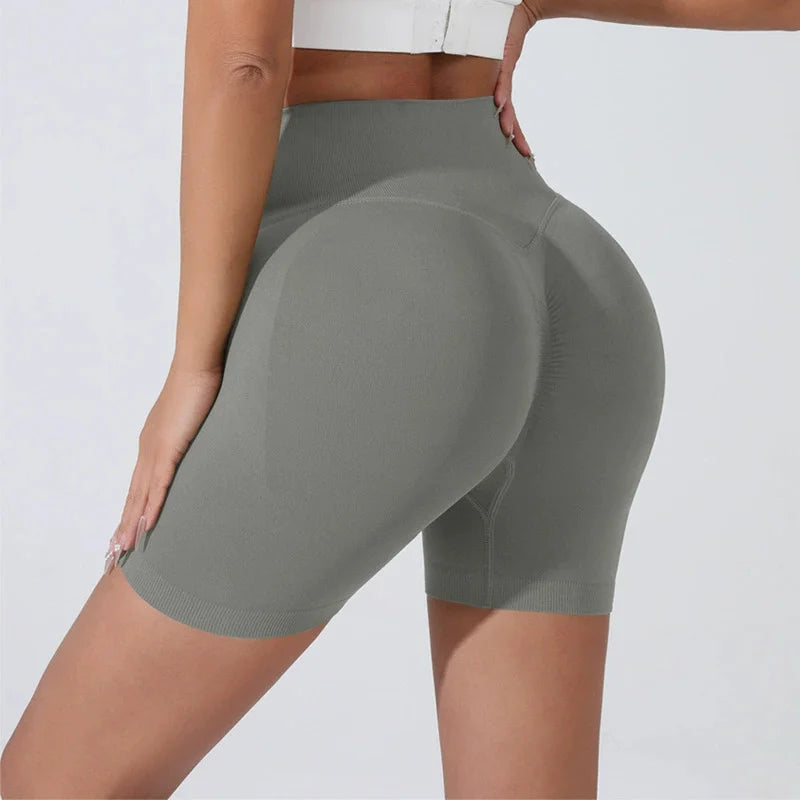 Women’s High-Waist Sculpting Sports Shorts