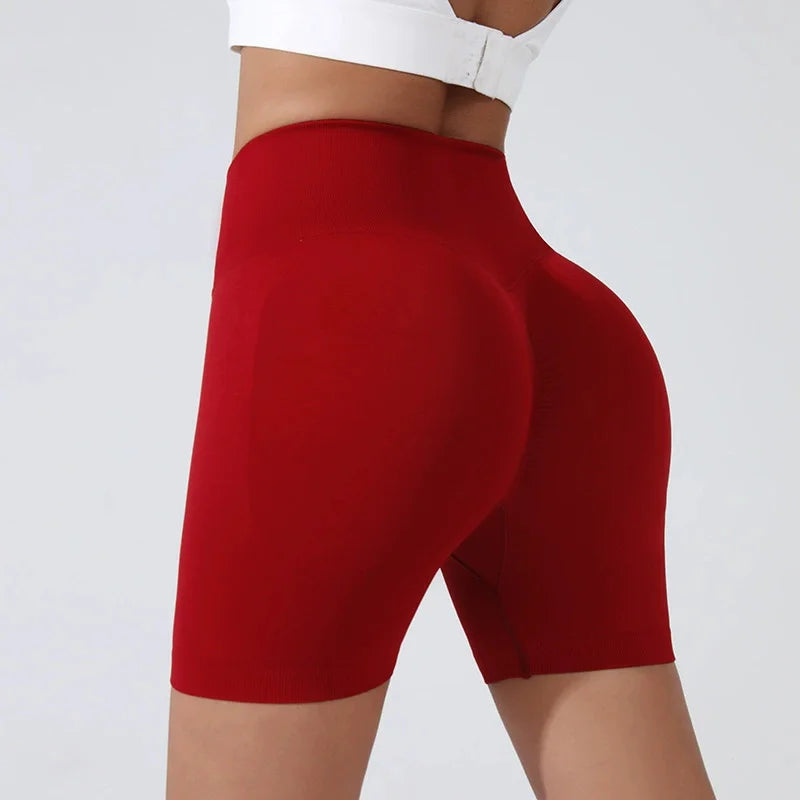 Women’s High-Waist Sculpting Sports Shorts